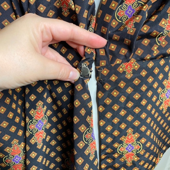 Vintage Evan Picone Wrap Peplum Blouse - Picture 11 of 14